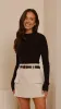 Malani Long Sleeve Top - Black sold by Billy J
