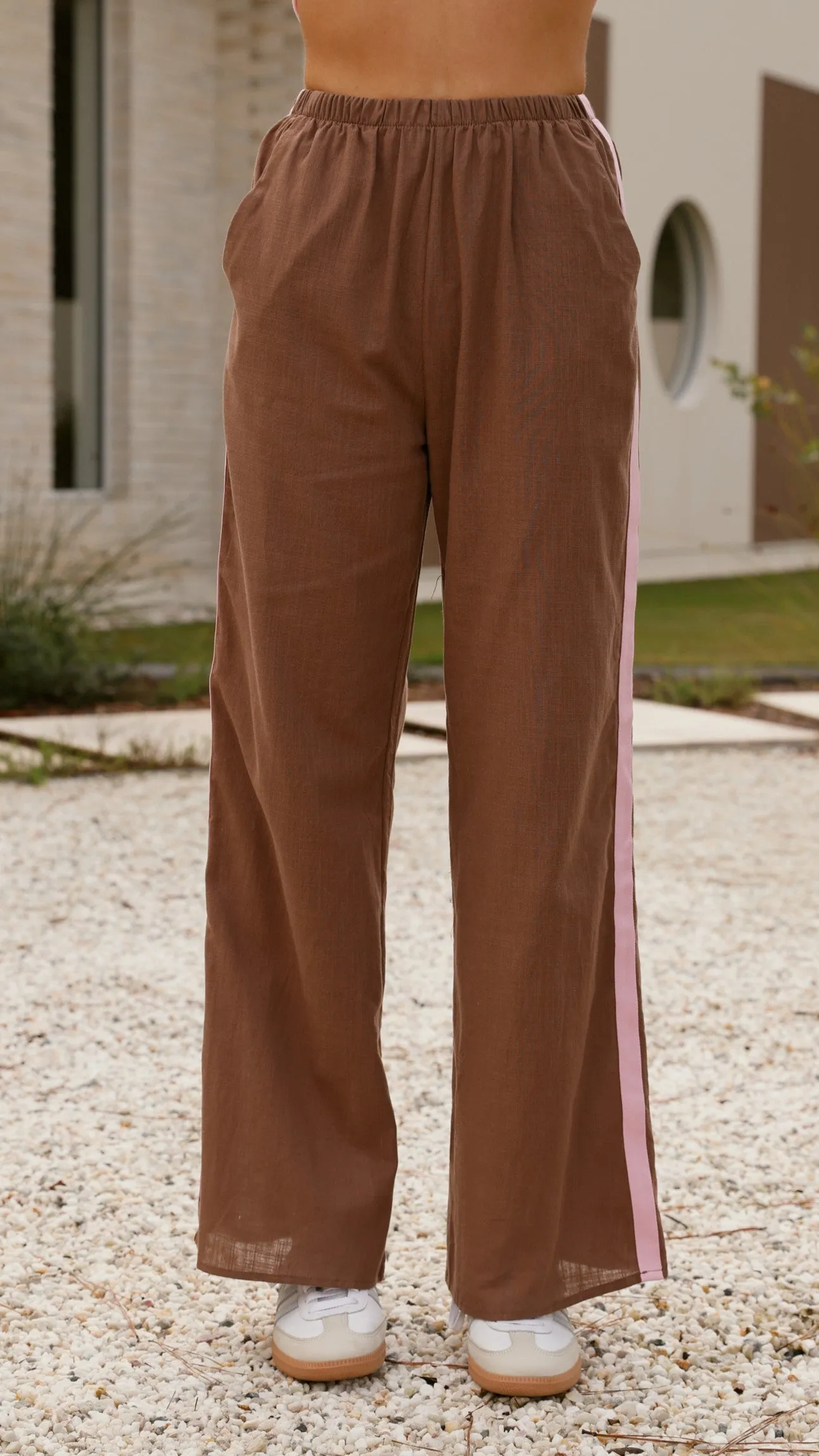 Yee-haw Long Sleeve Top and Pants Set - Pink / Brown sold by Billy J product image thumbnail 2