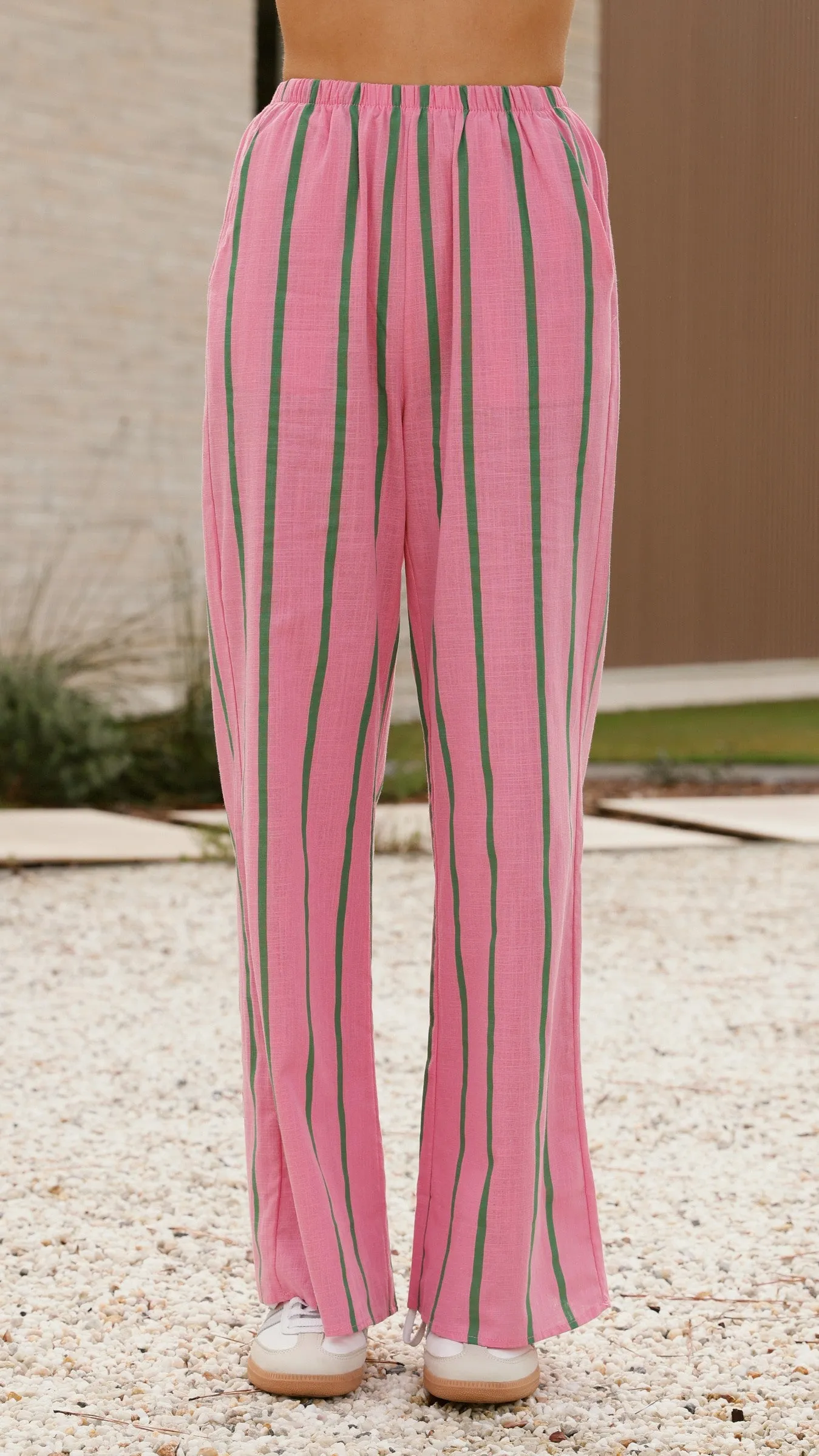 Matcha Long Sleeve Top and Pants Set - Teal / Pink sold by Billy J product image thumbnail 4