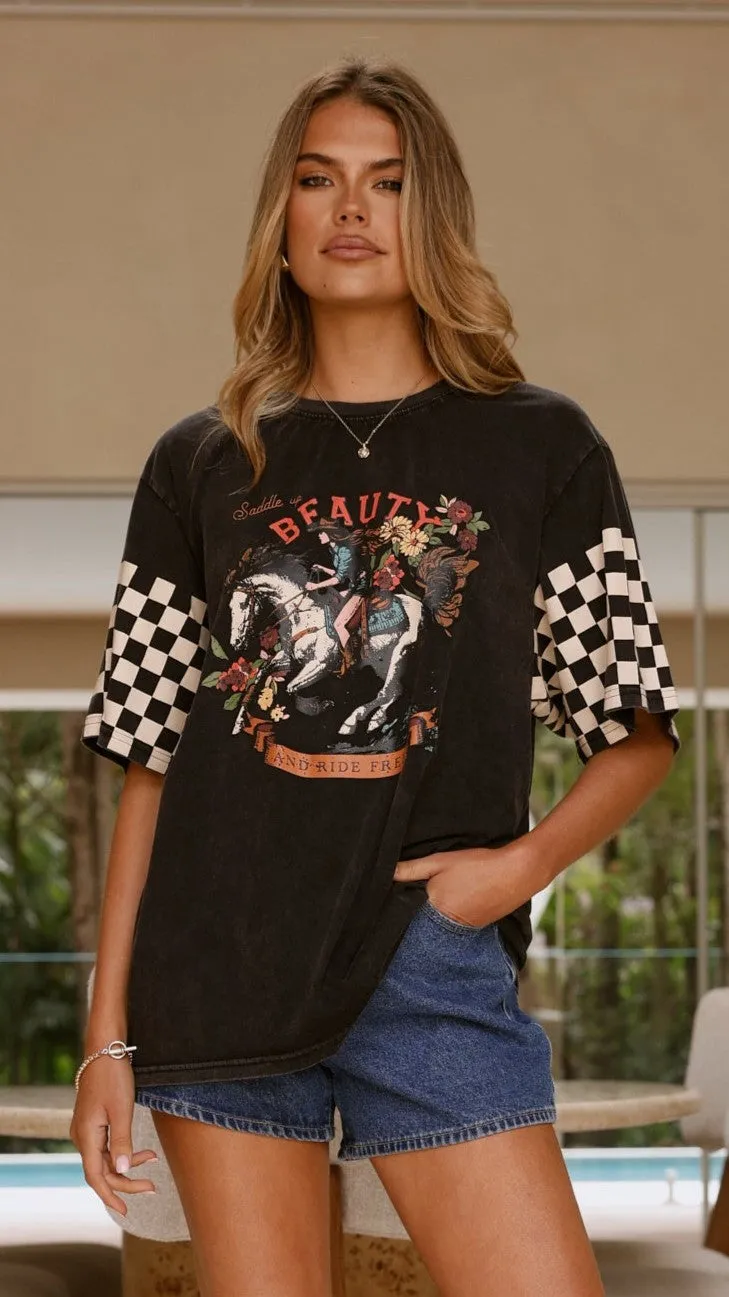 Channing Tee - Acid Wash sold by Billy J