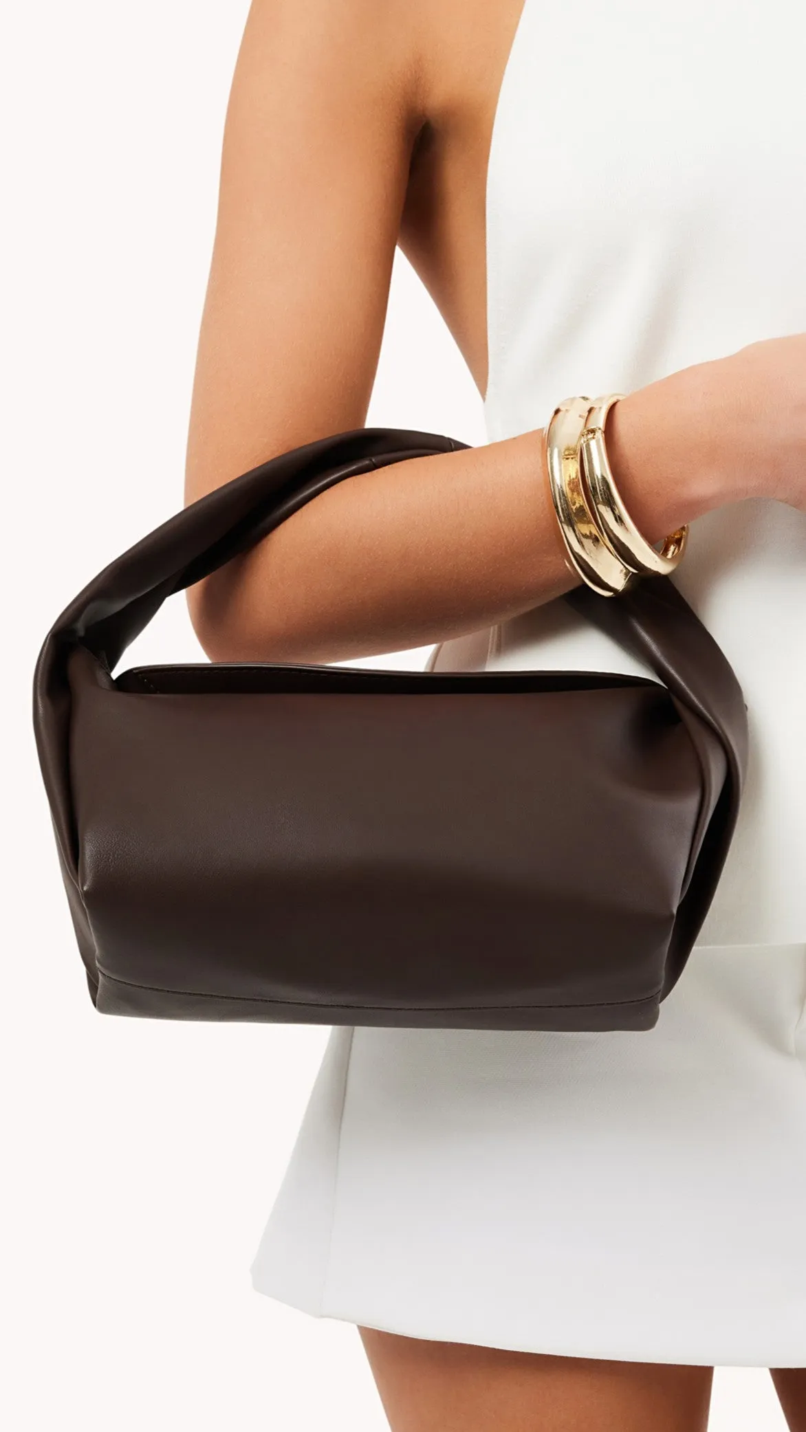 Olive Handle Bag - Chocolate sold by Billy J product image thumbnail 2