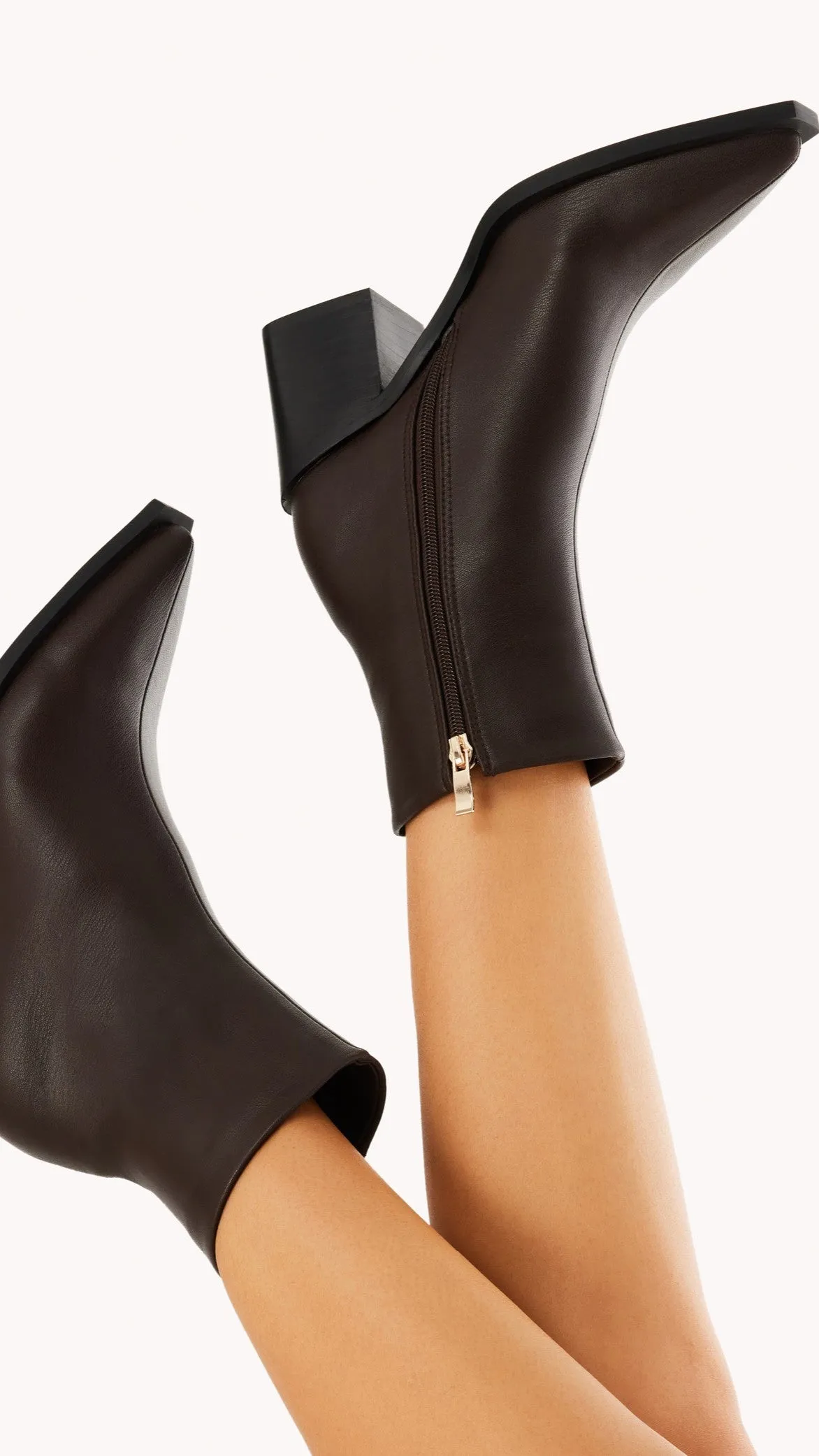 Leanora Boots - Chocolate sold by Billy J product image thumbnail 2