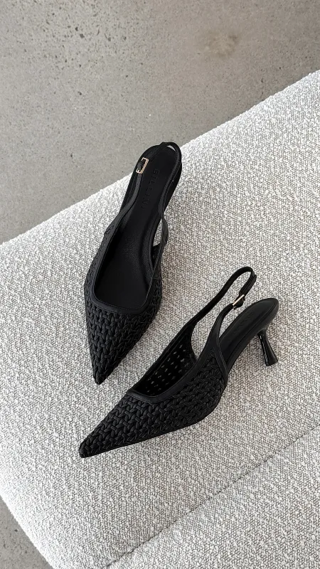 Koa Heel - Black sold by Billy J
