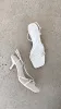 Toshie Heel - White sold by Billy J