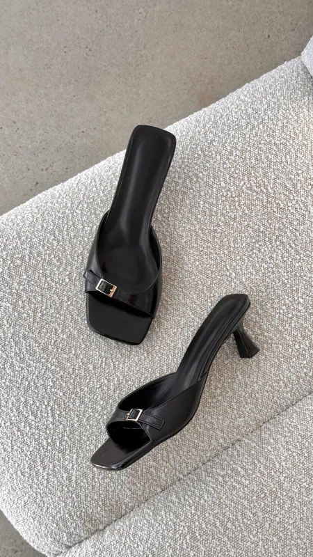 Tilden Heel - Black sold by Billy J
