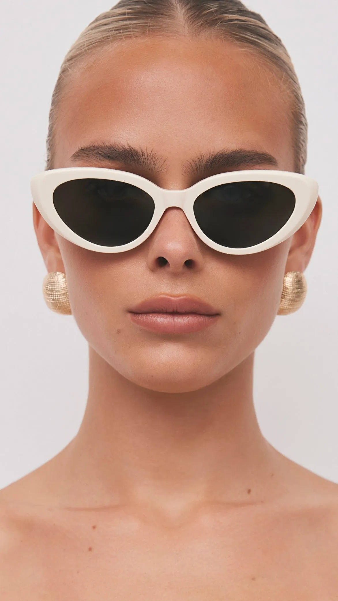 The Sweeney Sunglasses - Ivory / Green sold by Billy J product image thumbnail 2
