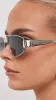 The Earle Sunglasses - Silver / Smoke sold by Billy J