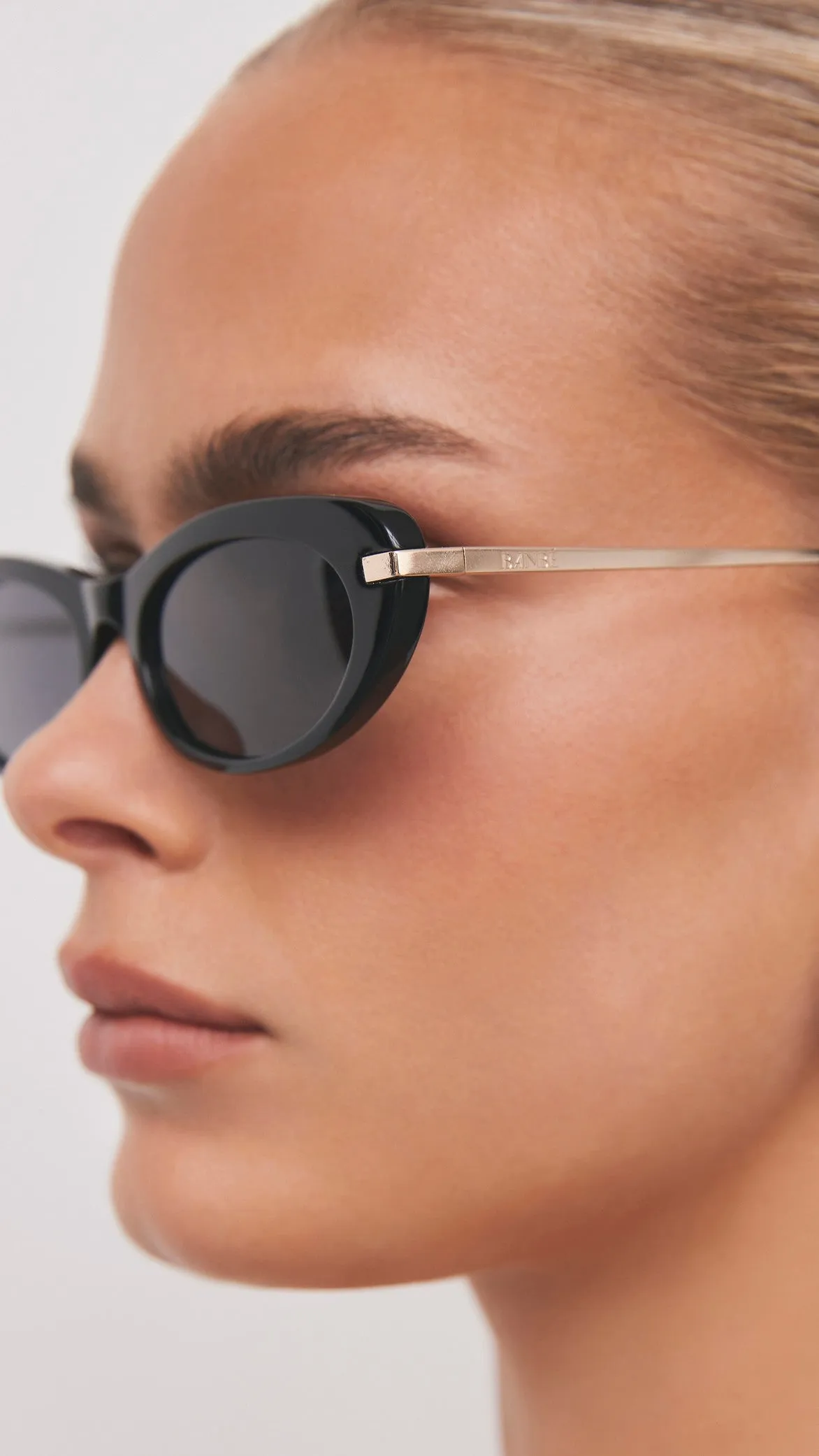 The Rae Sunglasses - Black / Black sold by Billy J product image thumbnail 4