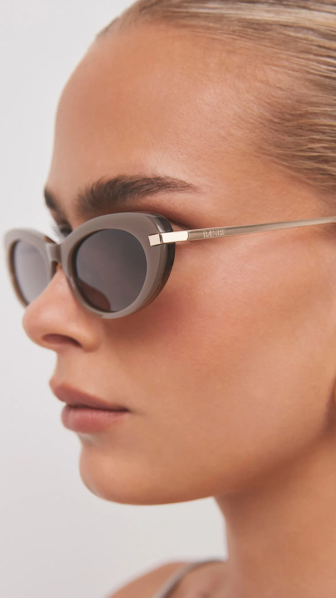 The Rae Sunglasses - Taupe / Brown sold by Billy J product image thumbnail 3