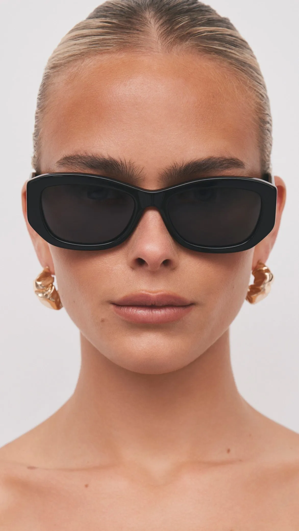 The Diaz Sunglasses - Black / Black sold by Billy J