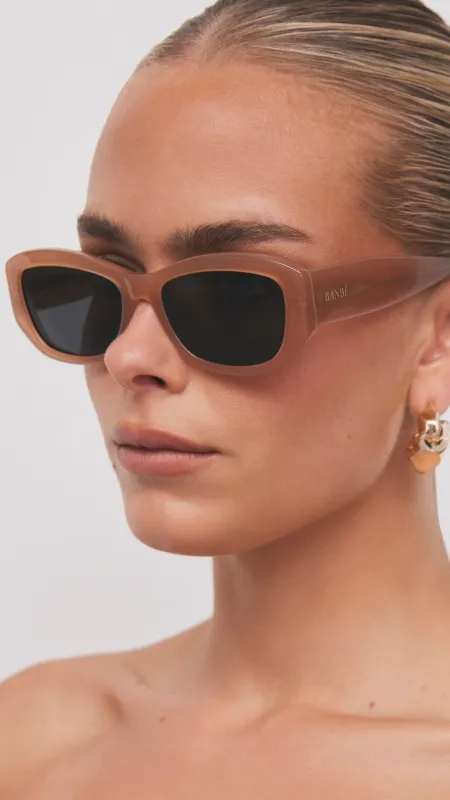 The Diaz Sunglasses - Nude / Ink sold by Billy J