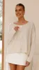 Selara Button Up Cardigan - Beige sold by Billy J