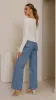 Isla Long Sleeve Top - Cream sold by Billy J