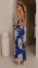 Gardenia Maxi Dress - Blue Floral sold by Billy J