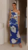 Gardenia Maxi Dress - Blue Floral sold by Billy J