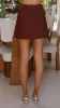 Louise Mini Skort - Brown sold by Billy J