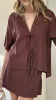 Louise Mini Skort - Brown sold by Billy J