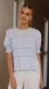 Kai Short Sleeve Top - Blue sold by Billy J