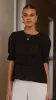 Kai Short Sleeve Top - Black sold by Billy J