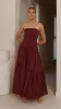 Lola Maxi Dress - Burgundy sold by Billy J