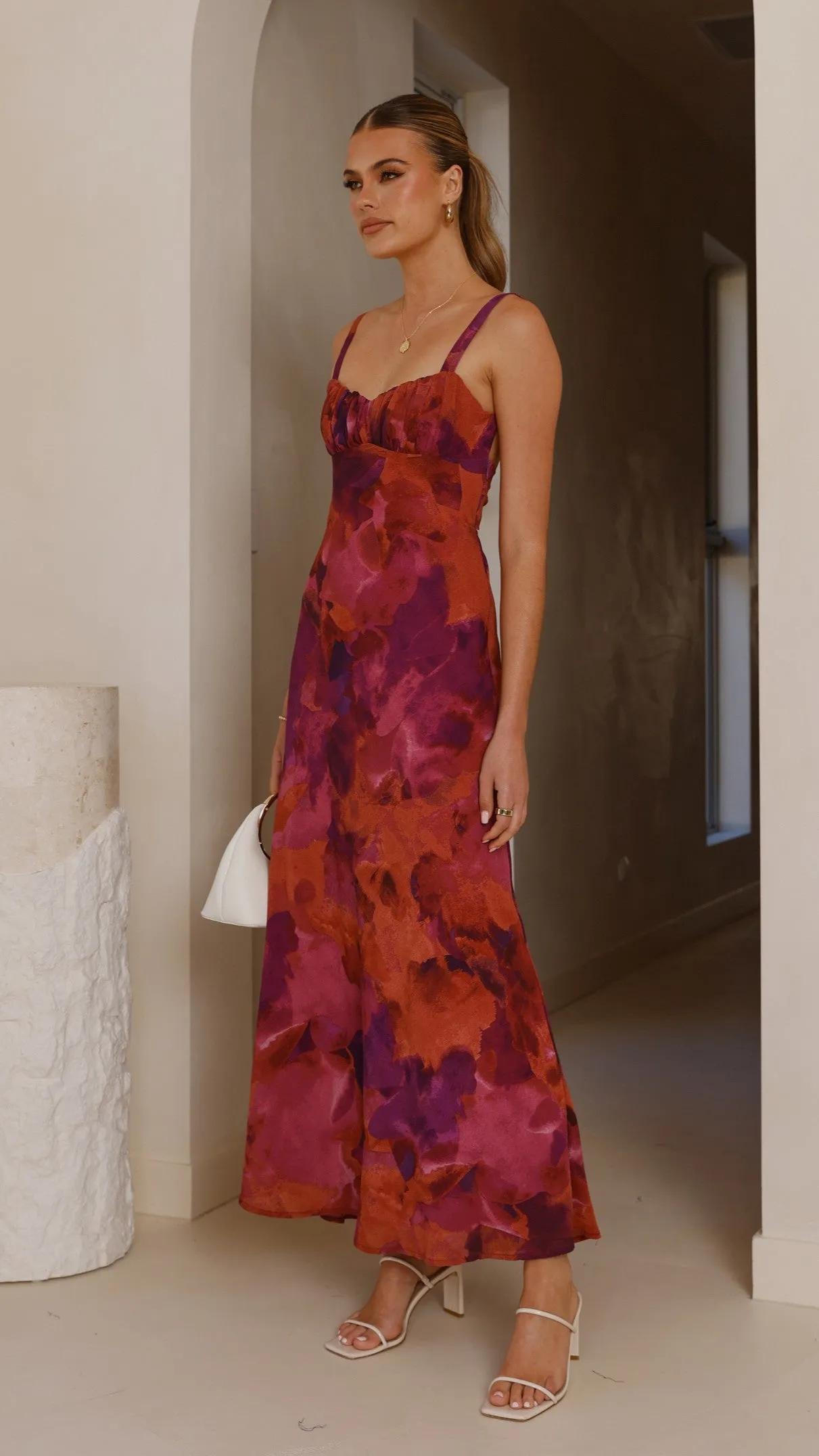 Margo Midi Dress - Dark Rose sold by Billy J product image thumbnail 4