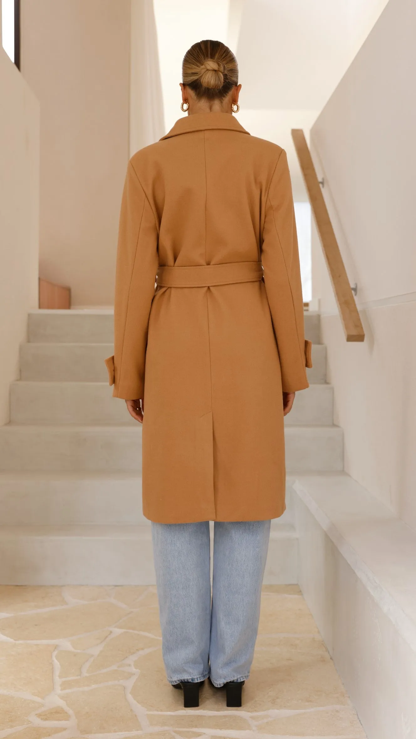Lue Trench Coat - Camel sold by Billy J product image thumbnail 2