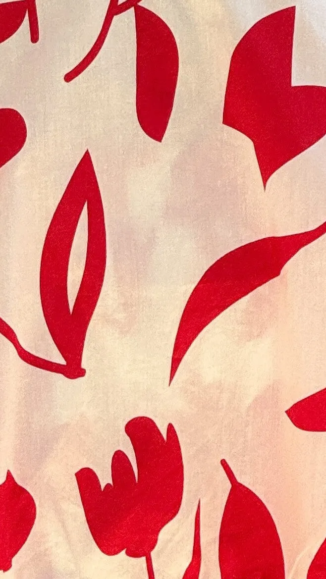 Cecilia Top and Shorts Set - Red Print sold by Billy J product image thumbnail 5