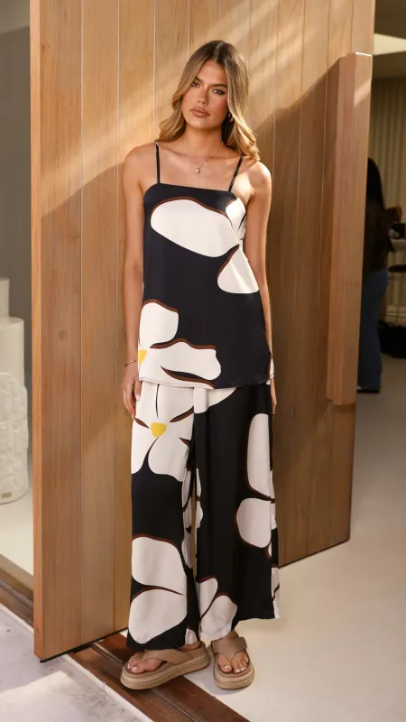 Gigi Pants - Fiore Bianco sold by Billy J