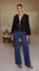 Kiera Tie Front Top - Black sold by Billy J