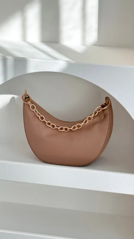 Harvie Handle Bag - Stone sold by Billy J