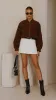 Sloane Bomber Jacket - Dark Chocolate sold by Billy J
