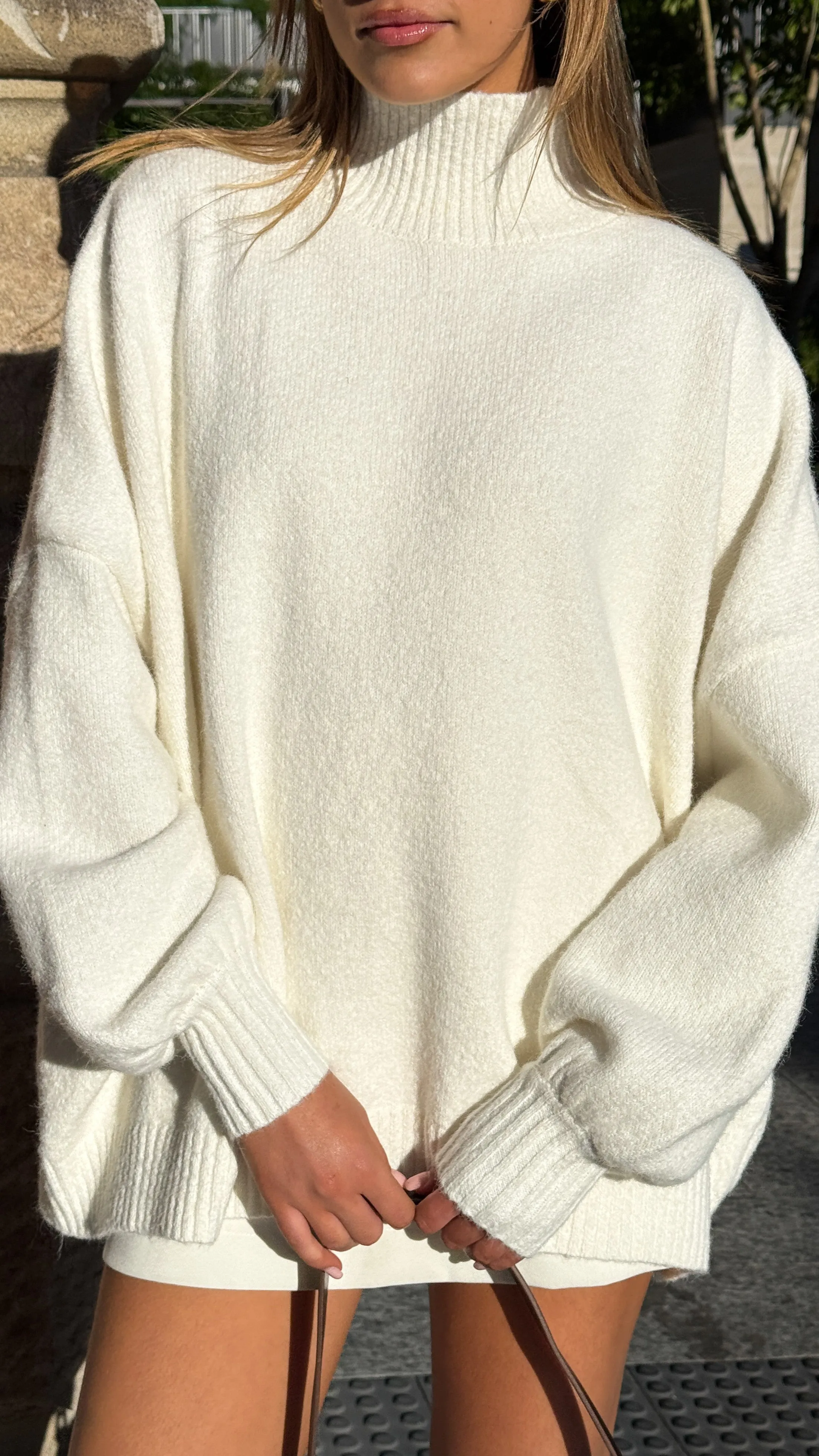 Harita Knitted Sweater - White sold by Billy J product image thumbnail 4