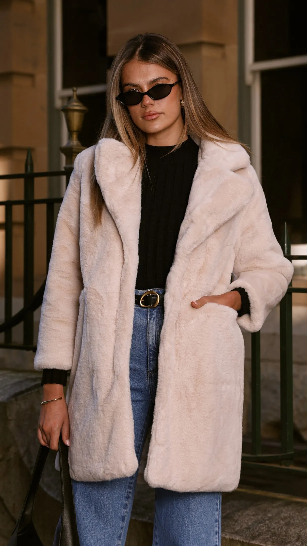 Josie Coat - Beige sold by Billy J