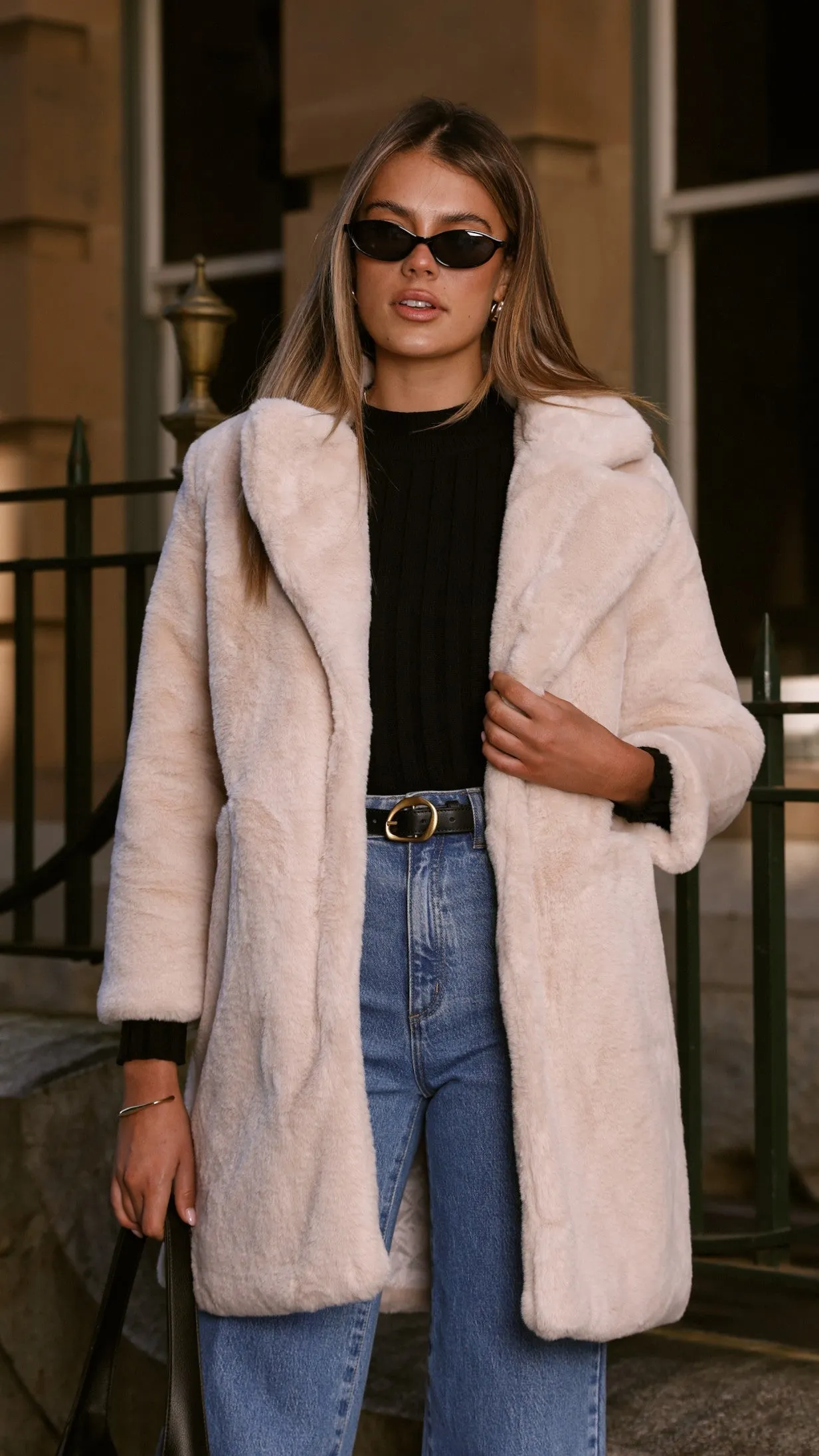 Josie Coat - Beige sold by Billy J product image thumbnail 3