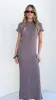 Valise Maxi Dress - Brown Marle sold by Billy J