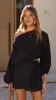 Katara Off Shoulder Top - Navy sold by Billy J