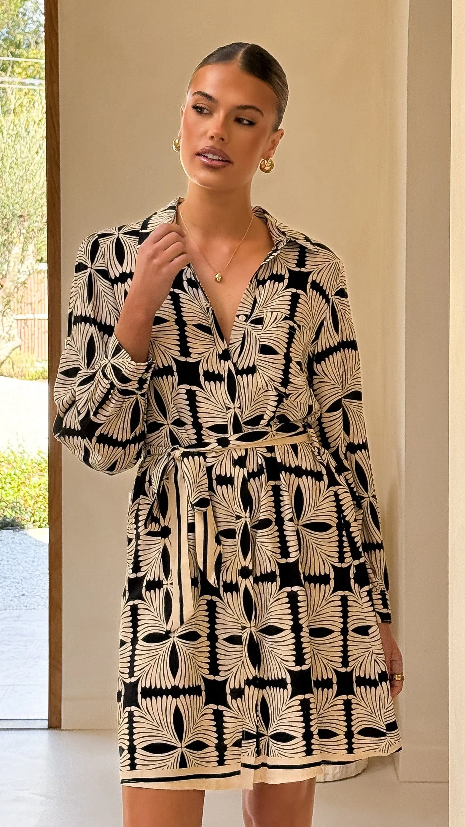 Xara Dress - Cortana Print sold by Billy J product image thumbnail 4