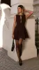 Sweeny Mini Dress - Plum sold by Billy J