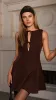 Sweeny Mini Dress - Plum sold by Billy J