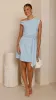 Gem Mini Dress - Blue sold by Billy J