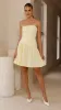 Selena Mini Dress - Yellow sold by Billy J