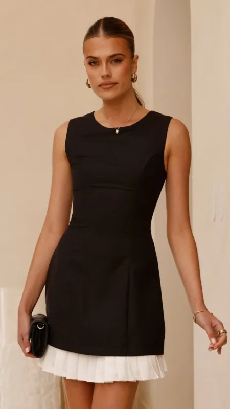 Aya Mini Dress - Black sold by Billy J