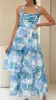 Alice Maxi Dress - Blue Floral sold by Billy J