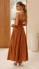 Lola Maxi Dress - Chocolate sold by Billy J
