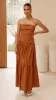 Lola Maxi Dress - Chocolate sold by Billy J
