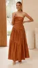 Lola Maxi Dress - Chocolate sold by Billy J