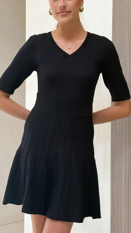Jasmyn Mini Dress - Black sold by Billy J