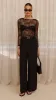 Eldora Long Sleeve Lace Top - Black sold by Billy J