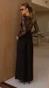 Eldora Long Sleeve Lace Top - Black sold by Billy J