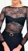 Eldora Long Sleeve Lace Top - Black sold by Billy J